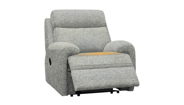 G Plan Hardy Manual Recliner Graphene Dusk